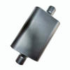 2 Chamber 2.5" Center Inlet / Outlet Sport Race Performance Muffler 942545 Black