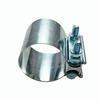 2 1/2" Stainless Steel Flat Band Exhaust Clamp 2.5" ID Sleeve Coupler T304