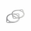 Nissan skyline r32 r33 r34 stainless steel exhaust decat pipe with brackets