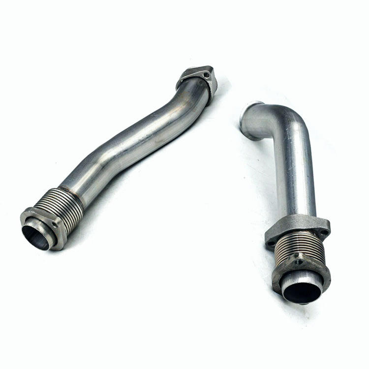 For 7.3L 99.5-03 Turbo Pedestal Ebp Valve Delete Upgraded 5+5 Wheel & Up Pipes