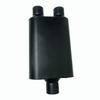 2.5" Single Inlet/Dual Outlet Chambered Race Muffler 19" Overall Agressive Sound
