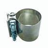2 1/2" Stainless Steel Flat Band Exhaust Clamp 2.5" ID Sleeve Coupler T304