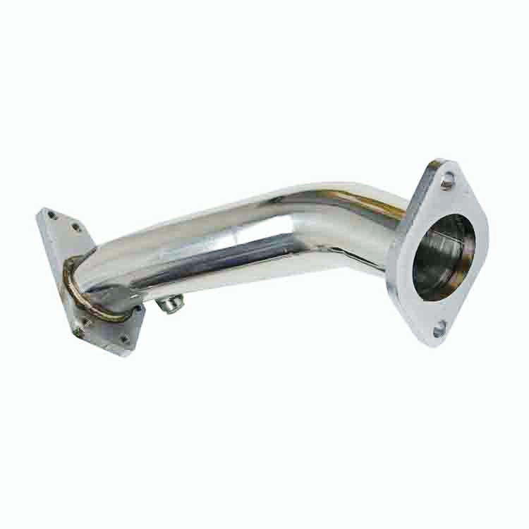 For 08-17 Subaru Impreza Wrx/Sti Ej25 2pc Manifold Header+Up-Pipe/Uppipe/Exhaust