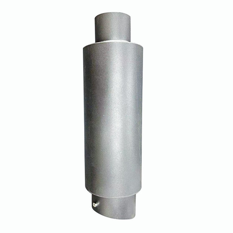 4" Fire Ball Tip 3" Inlet Black Stainless Racing Weld Exhaust Muffler+Silencer