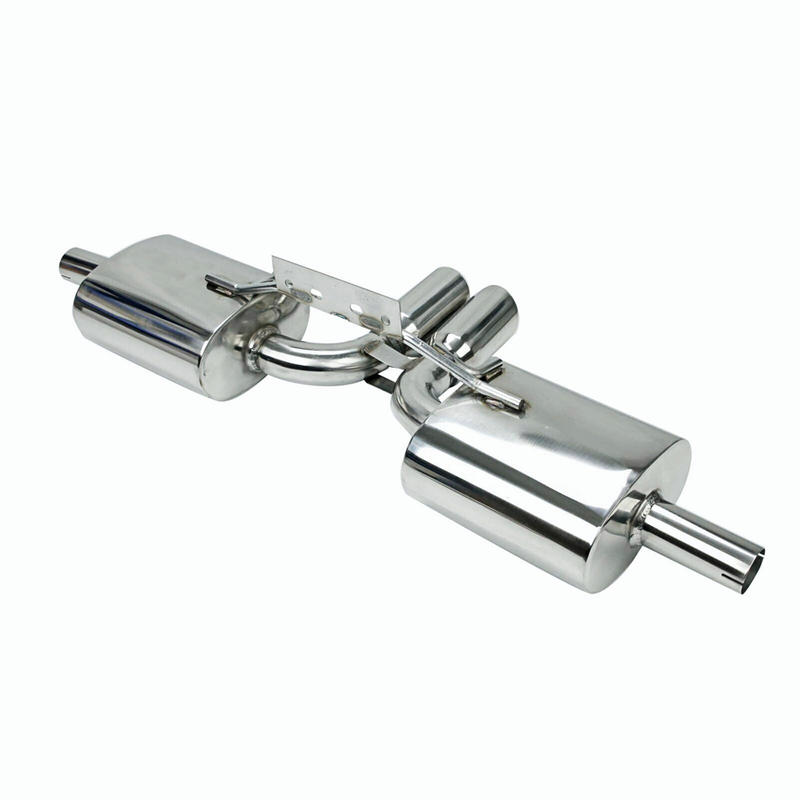 Stainless Steel Auto Exhaust Catback For Porsche 986 Boxster Base&S 2.5L 2.7L & 3.2L