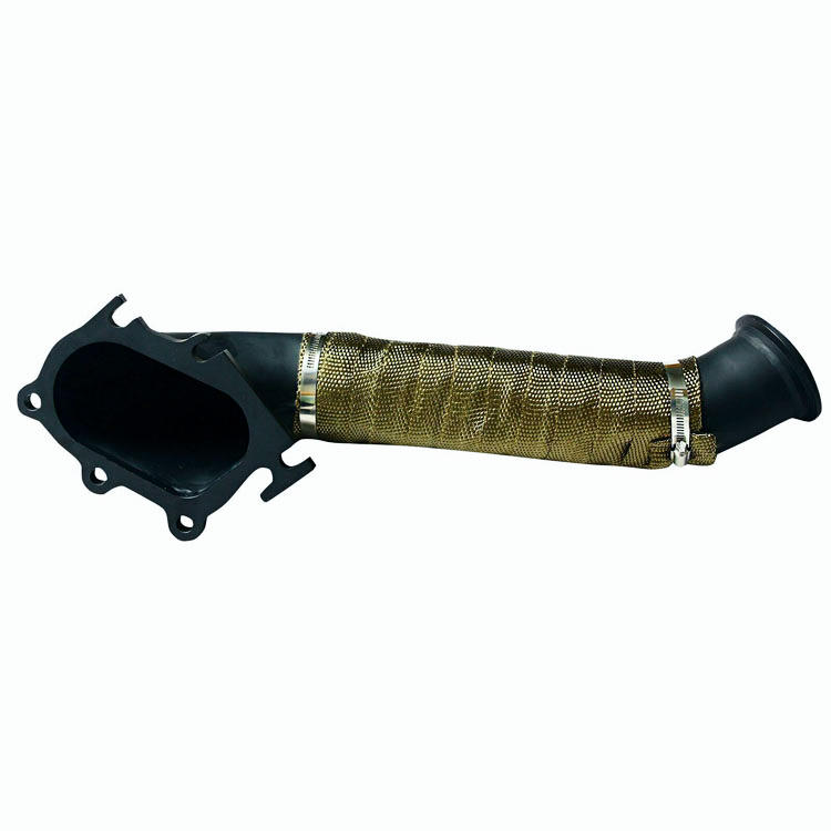 01-04 Chevy/GMC 6.6L Duramax Diesel Truc Black 3" Exhaust Turbo Down Pipe