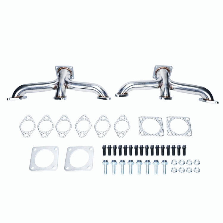 For 1932-1953 STAINLESS Ford Flathead V8 Car Pickup Truck Shorty Exhaust Headers