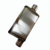 3" Center Inlet 3" Offset Outlet High Flow Performance Muffler Exhaust Silencer